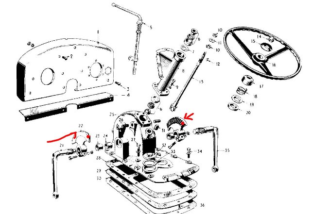 Réglage Boitier De Direction Massey Ferguson 158