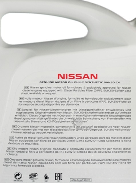[HS] Huile moteur Nissan Qashqai  10qb2s