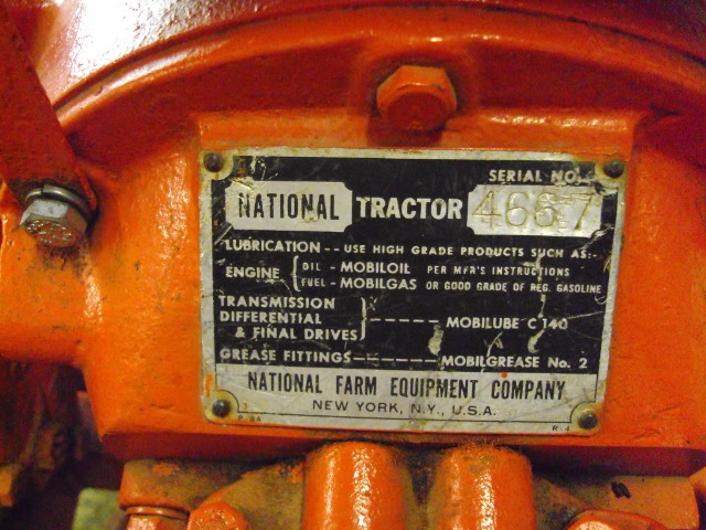 NATIONAL ...tracteur américain.. 0660ia