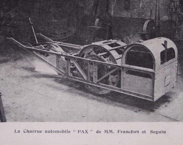 FRANCFORT & SEGUIN : la charrue-brouette PAX 054aab